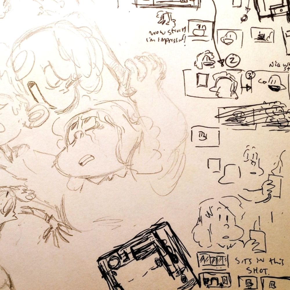 SU Joking Victim "Donut Shop Confession"  Storyboard writing & thumbnails - RM